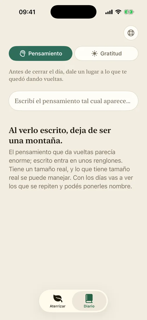GratiTune app screenshot