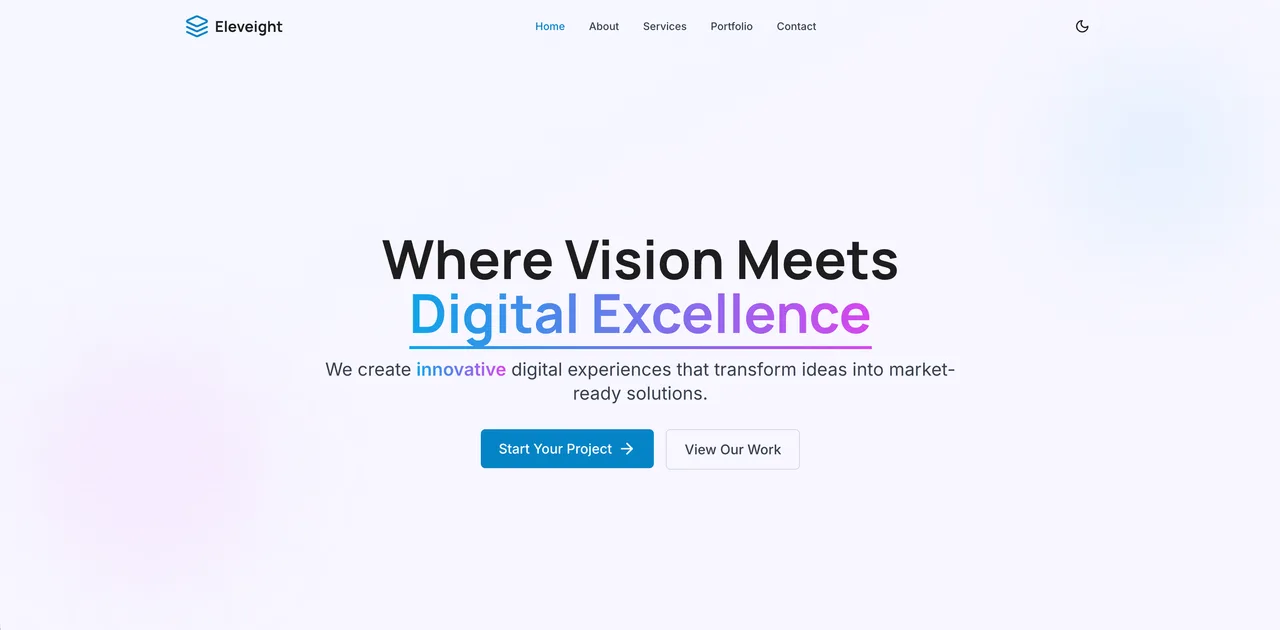 Eleveight Studio — screenshot