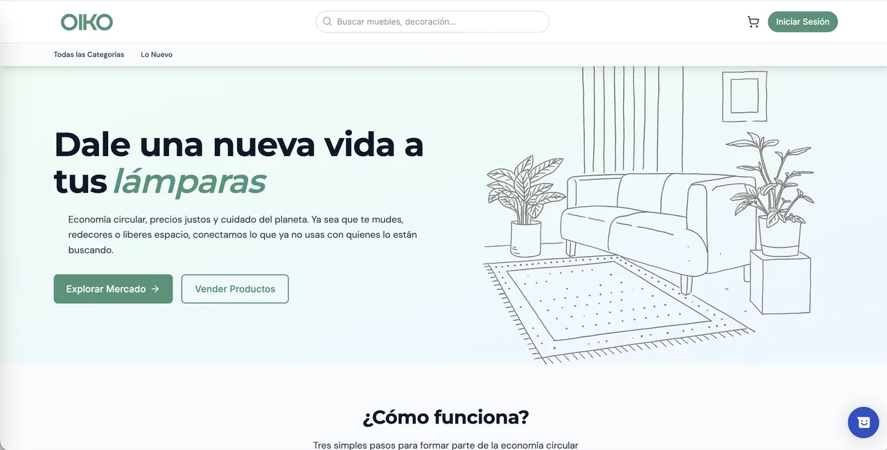 Oiko — give your home a new life — screenshot