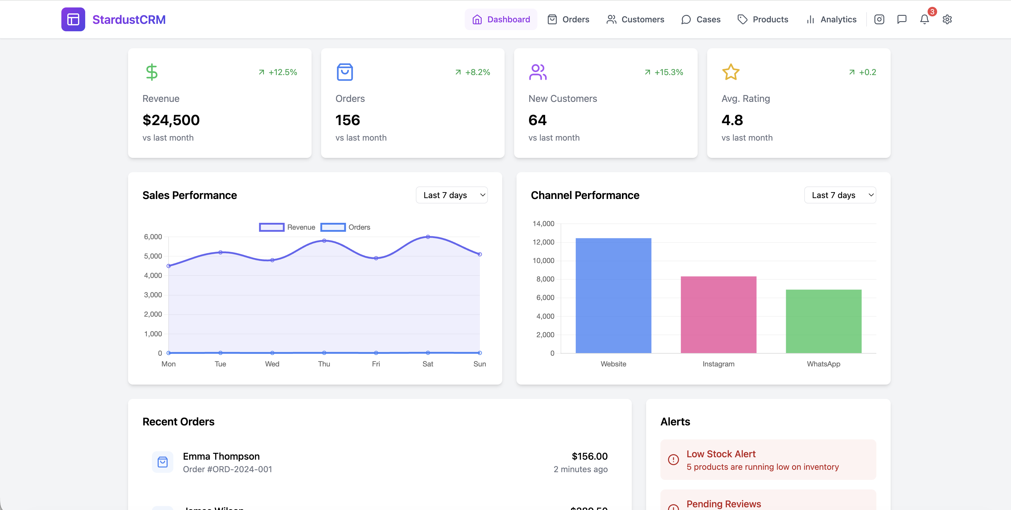 Stardust CRM